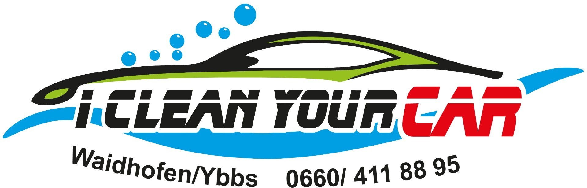 Logo i clean your car
