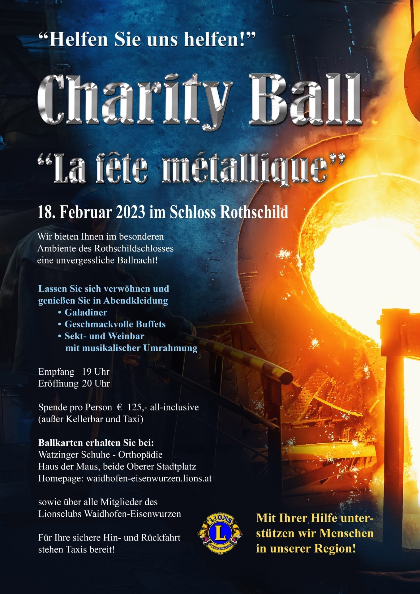 Flyer Charity Ball
