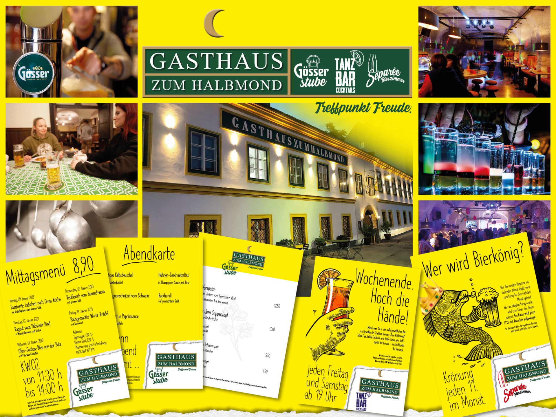 Gasthaus zum Halbmond Newsletter