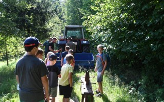 Mit dem Förster im Wald