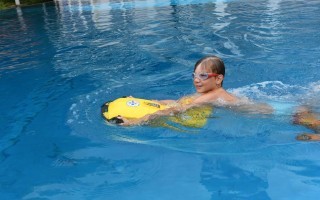 Action mit der Wasserrettung