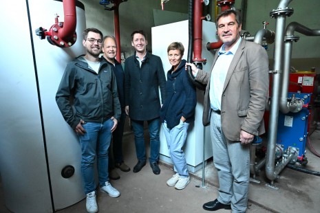 Wärmepumpe am Bauhof