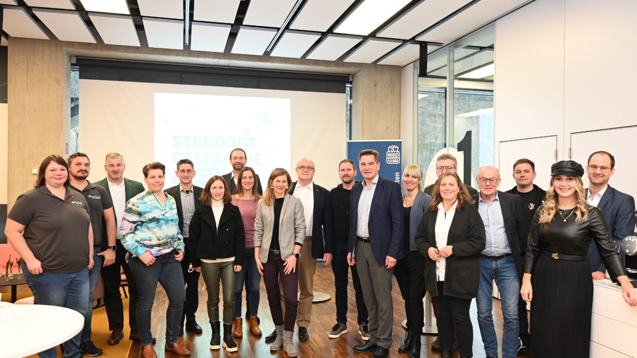 Gruppenbild Waidhofner Standortgespräche