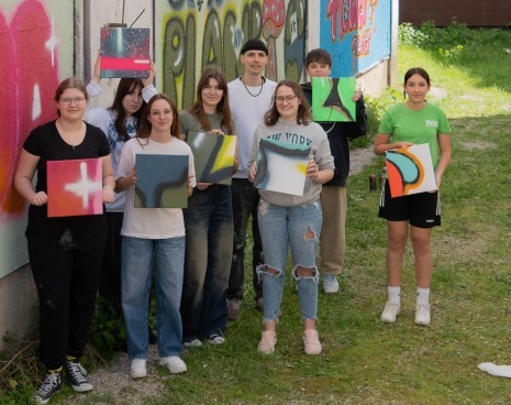 Graffitit Workshop am beta campus