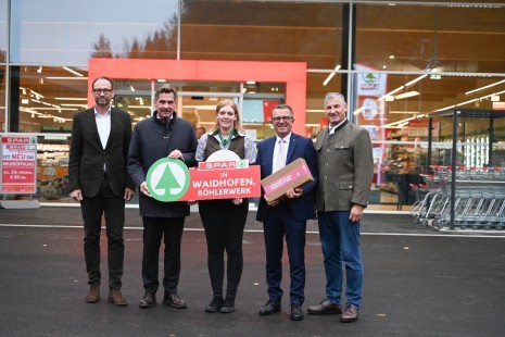 Eröffnung der Spar-Filiale Waidhofen