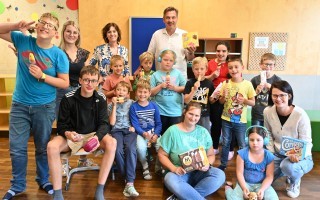 Eis für Kinderbetreuung
